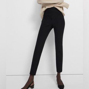 Theory Yoke Legging in Black Scuba Medium